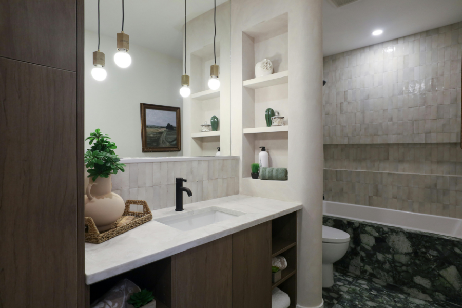 bathroom wall tile and flooring in Arvada, CO